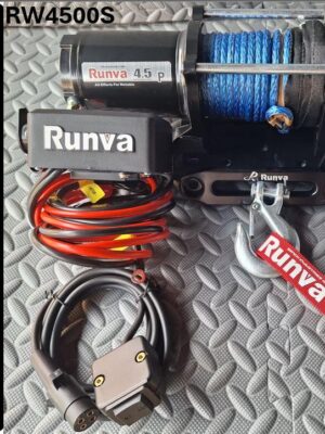 RUNVA WINCH - Synthetic Rope 4500lbs (2 041Kg) 12V - Cableremote only