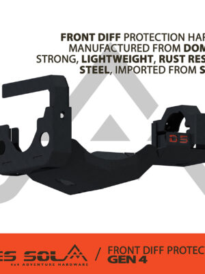 Des Sol Jimny Front & Rear Differential Underbody Protection – Gen 4 (3 Door & 5 Door)